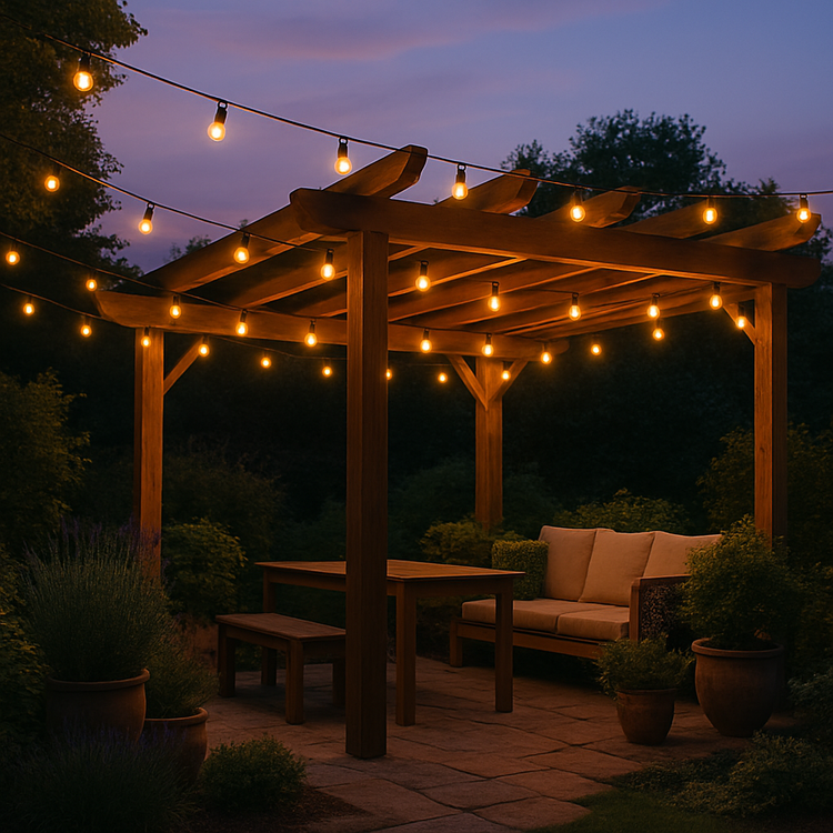 Twilight Touch: Garden Lighting