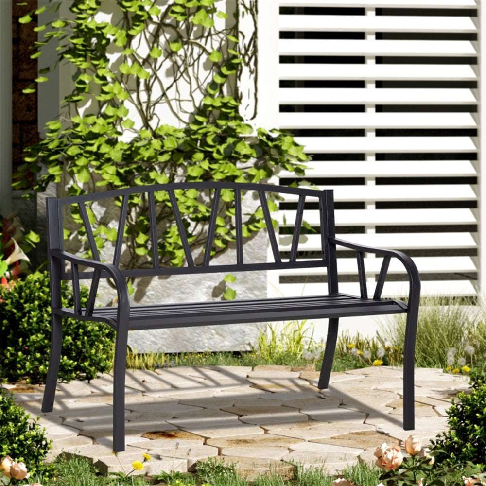 2 seater garden bench