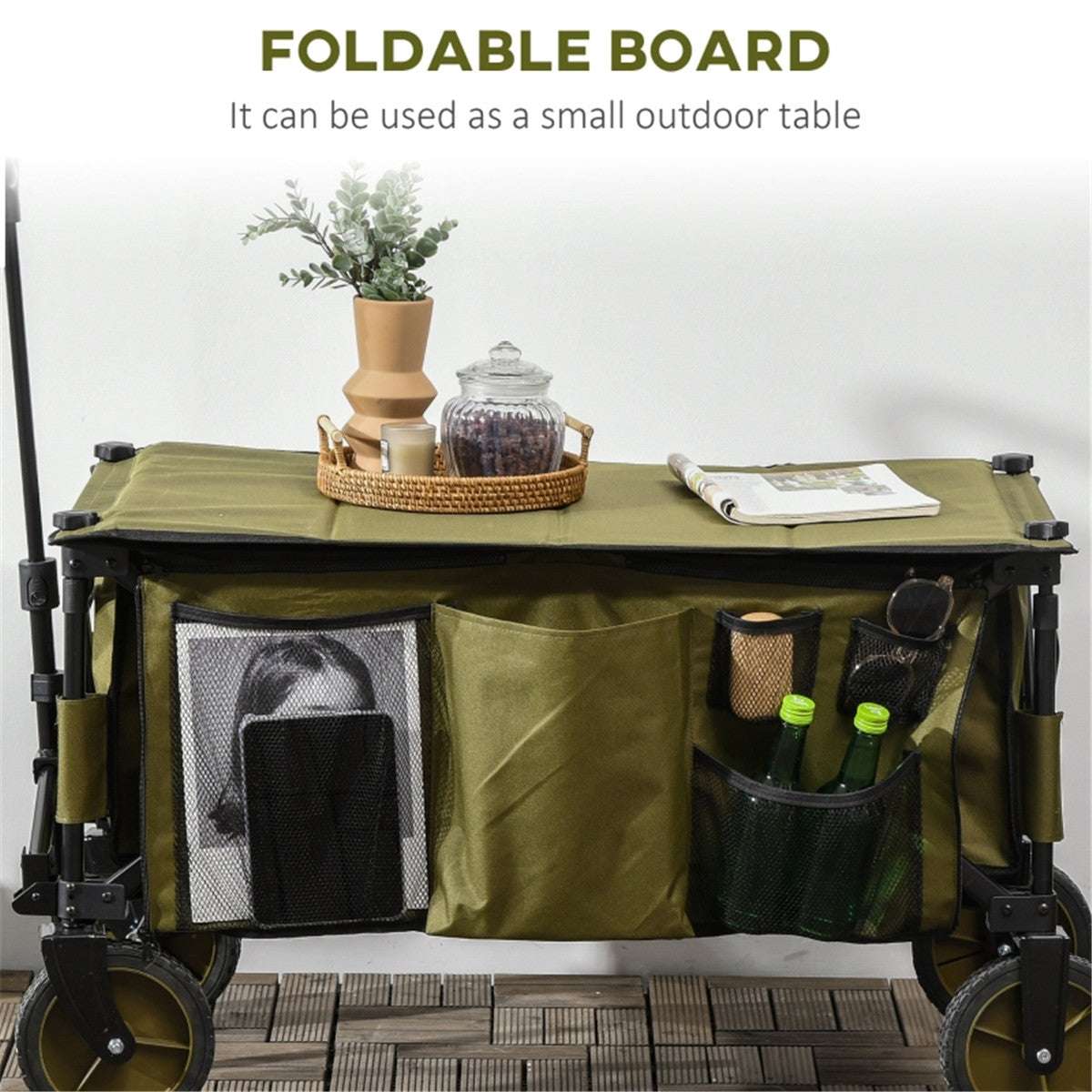 Garden Cart on Wheels