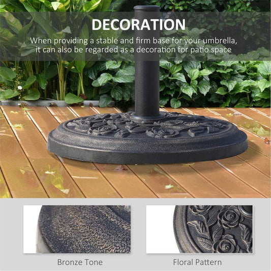 Premium Garden Patio Umbrella Base