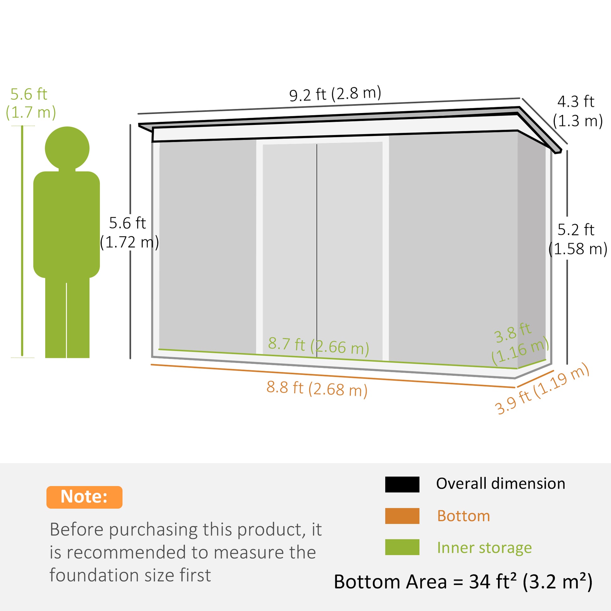 shed measurements
